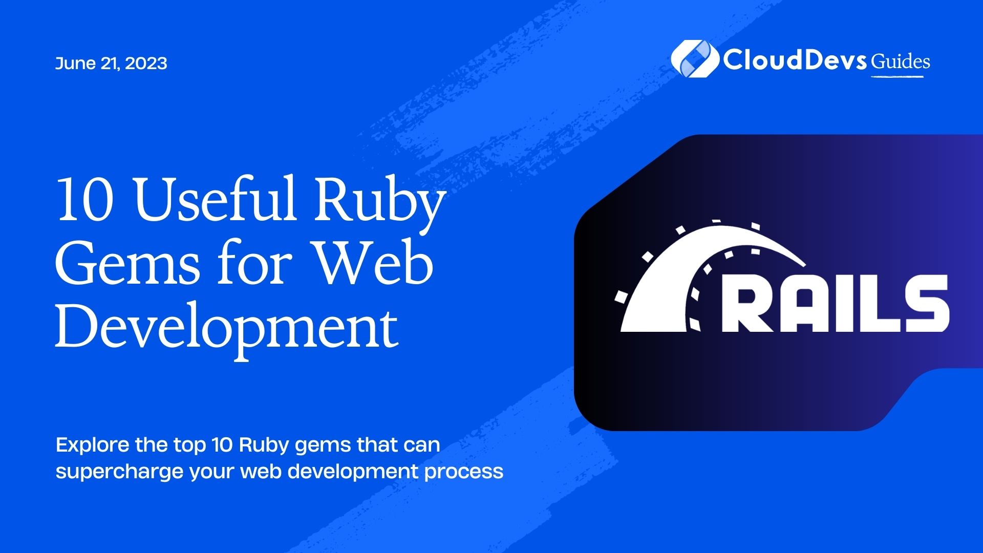 10 Useful Ruby Gems for Web Development