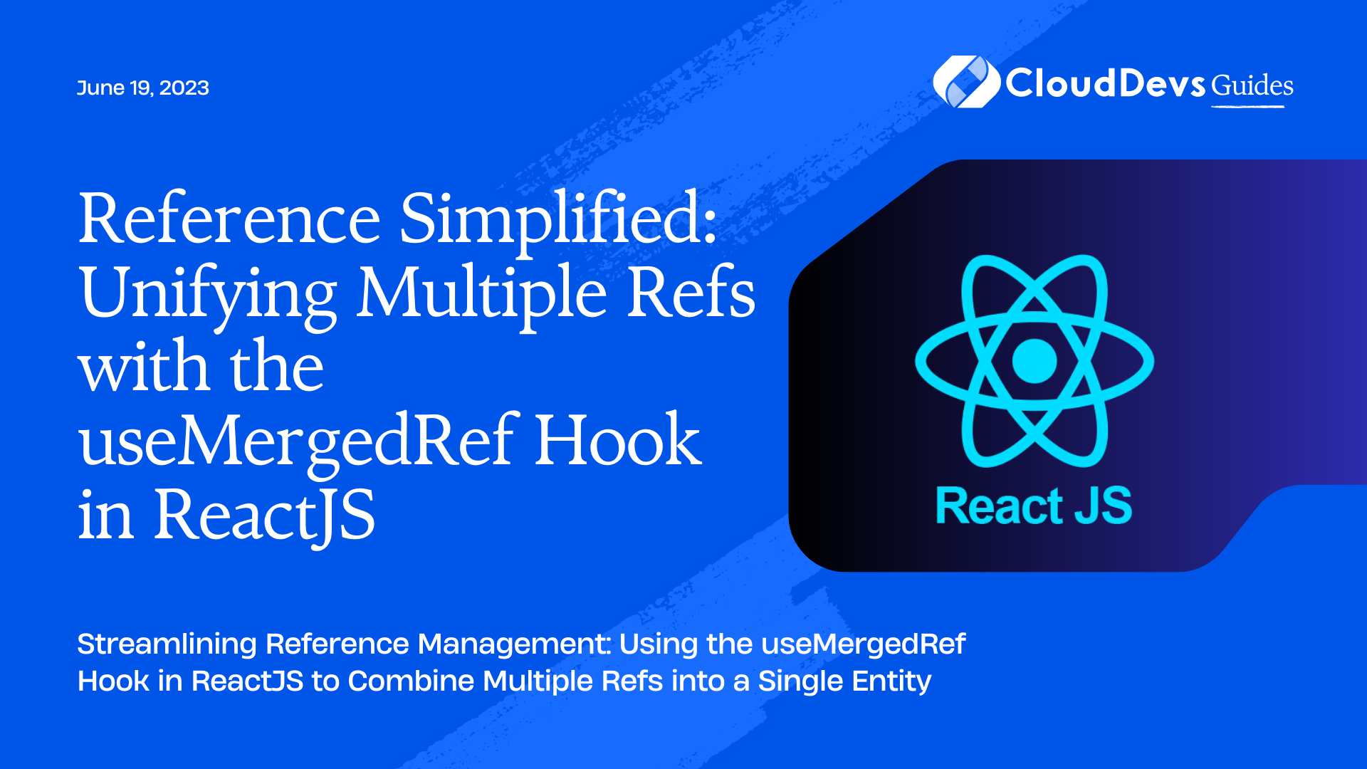 Reference Simplified: Unifying Multiple Refs with the useMergedRef Hook in ReactJS