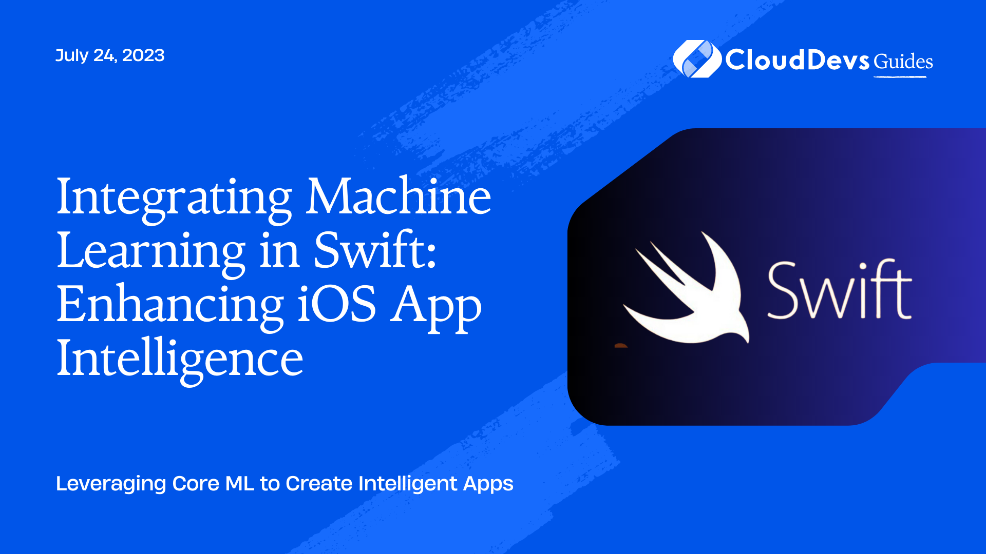 Swift cheap machine learning