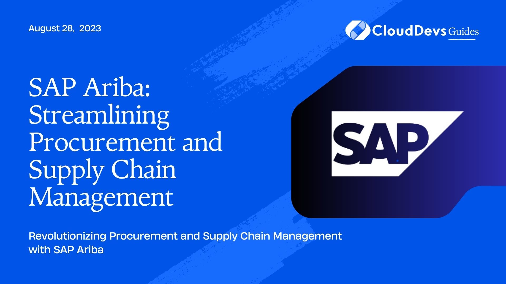 SAP Ariba: Streamlining Procurement And Supply Chain Management