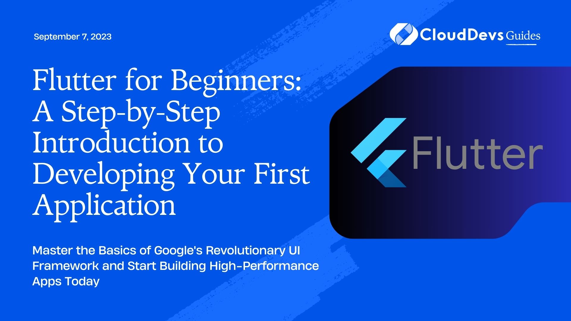 Flutter For Beginners: A Step-by-Step Introduction To Developing Your ...