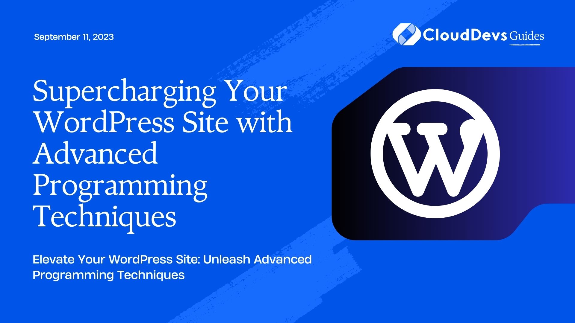Supercharging Your WordPress Site with Advanced Programming Techniques