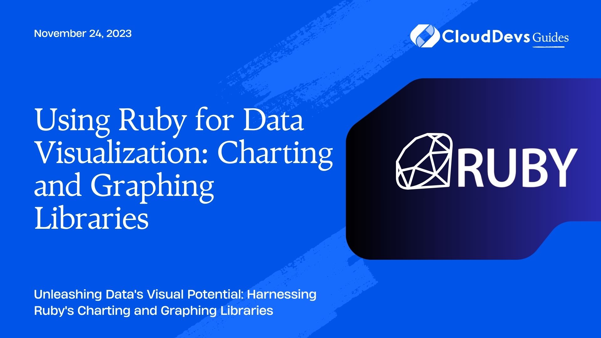 Using Ruby for Data Visualization: Charting and Graphing Libraries