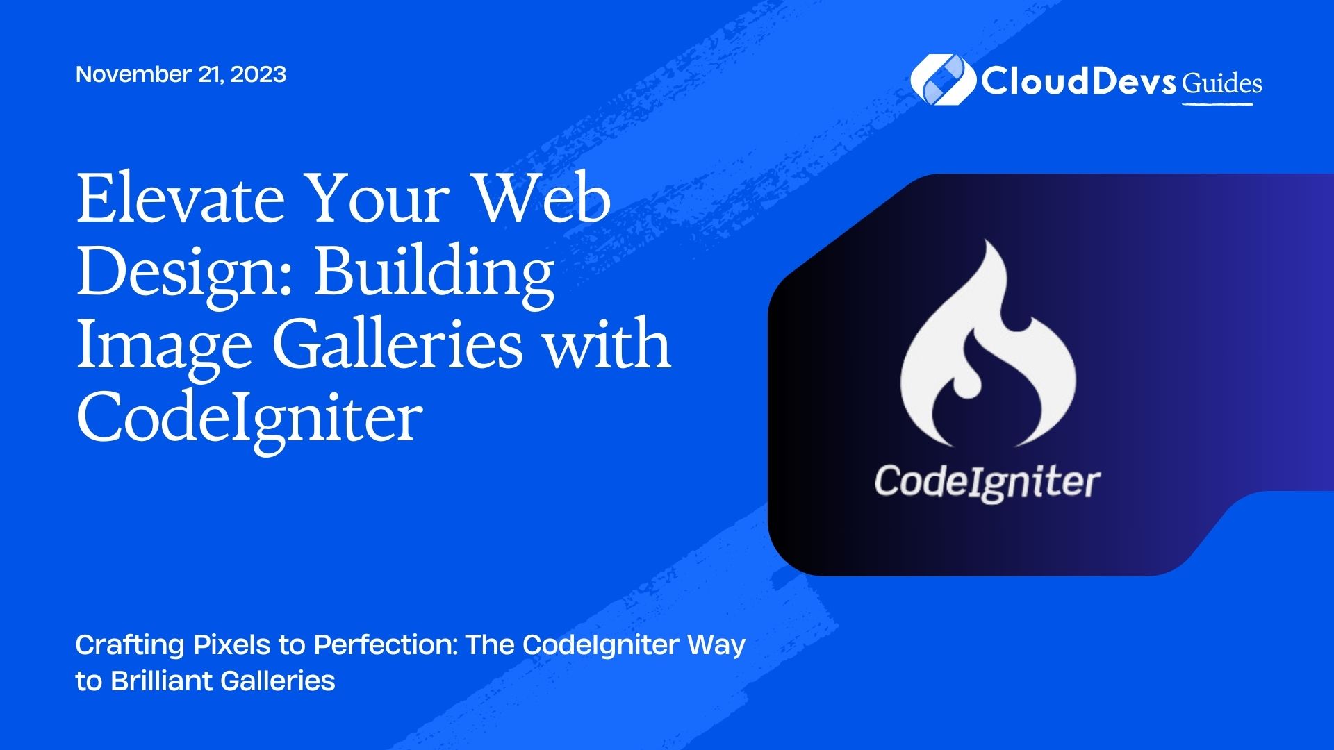 Elevate Your Web Design: Building Image Galleries with CodeIgniter