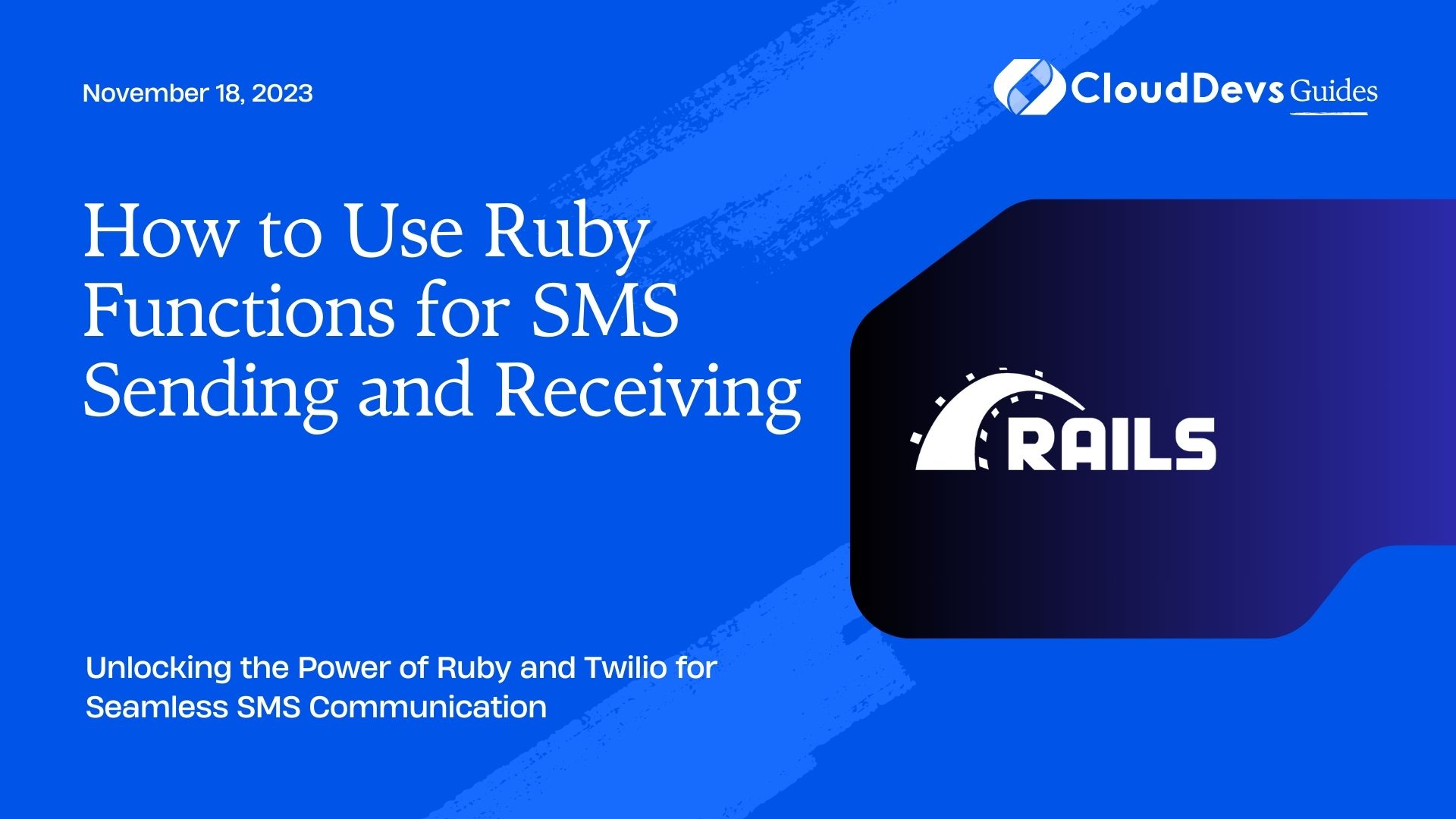 How to Use Ruby Functions for SMS Sending and Receiving