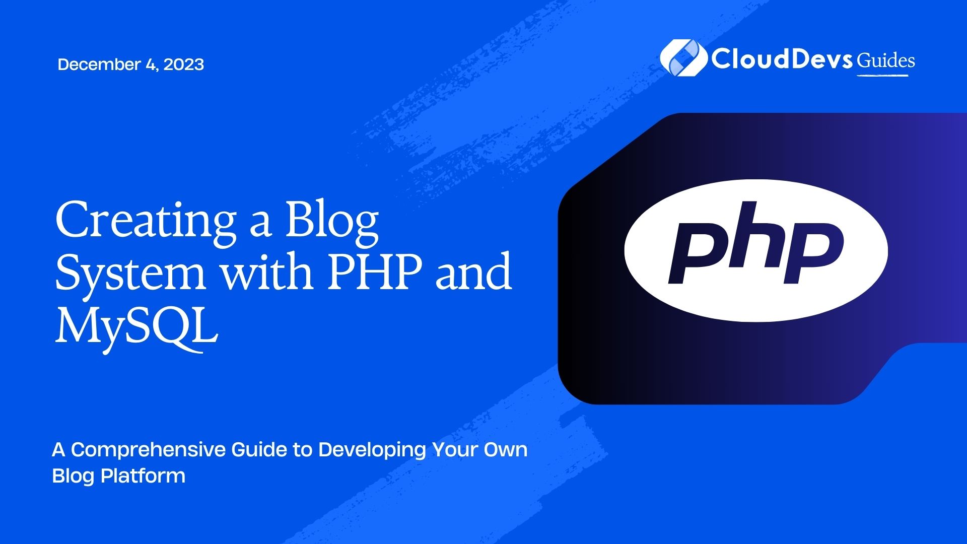 Creating a Blog System with PHP and MySQL