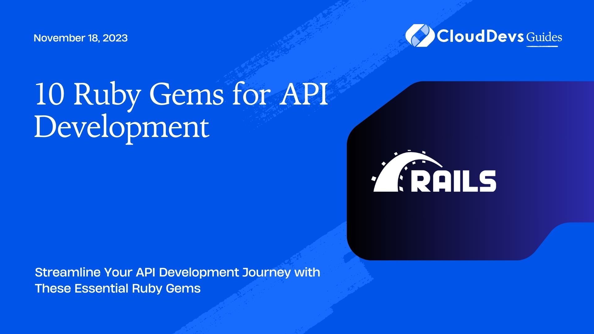10 Ruby Gems for API Development