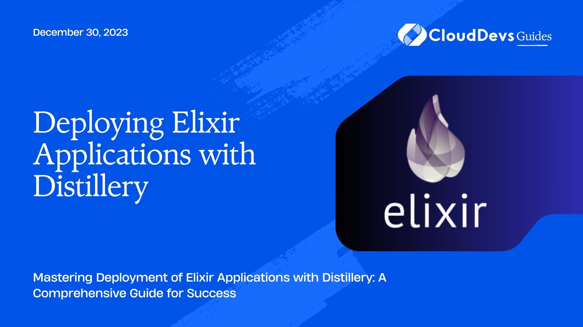 Deploying Elixir Applications with Distillery