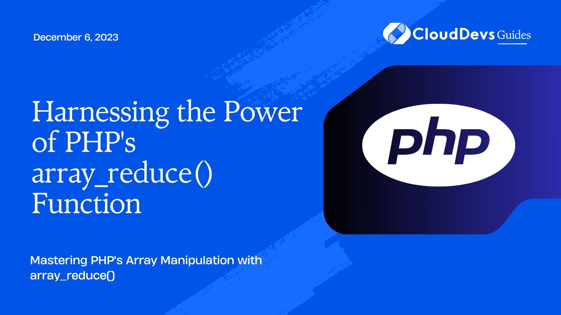 Harnessing the Power of PHP's array_reduce() Function