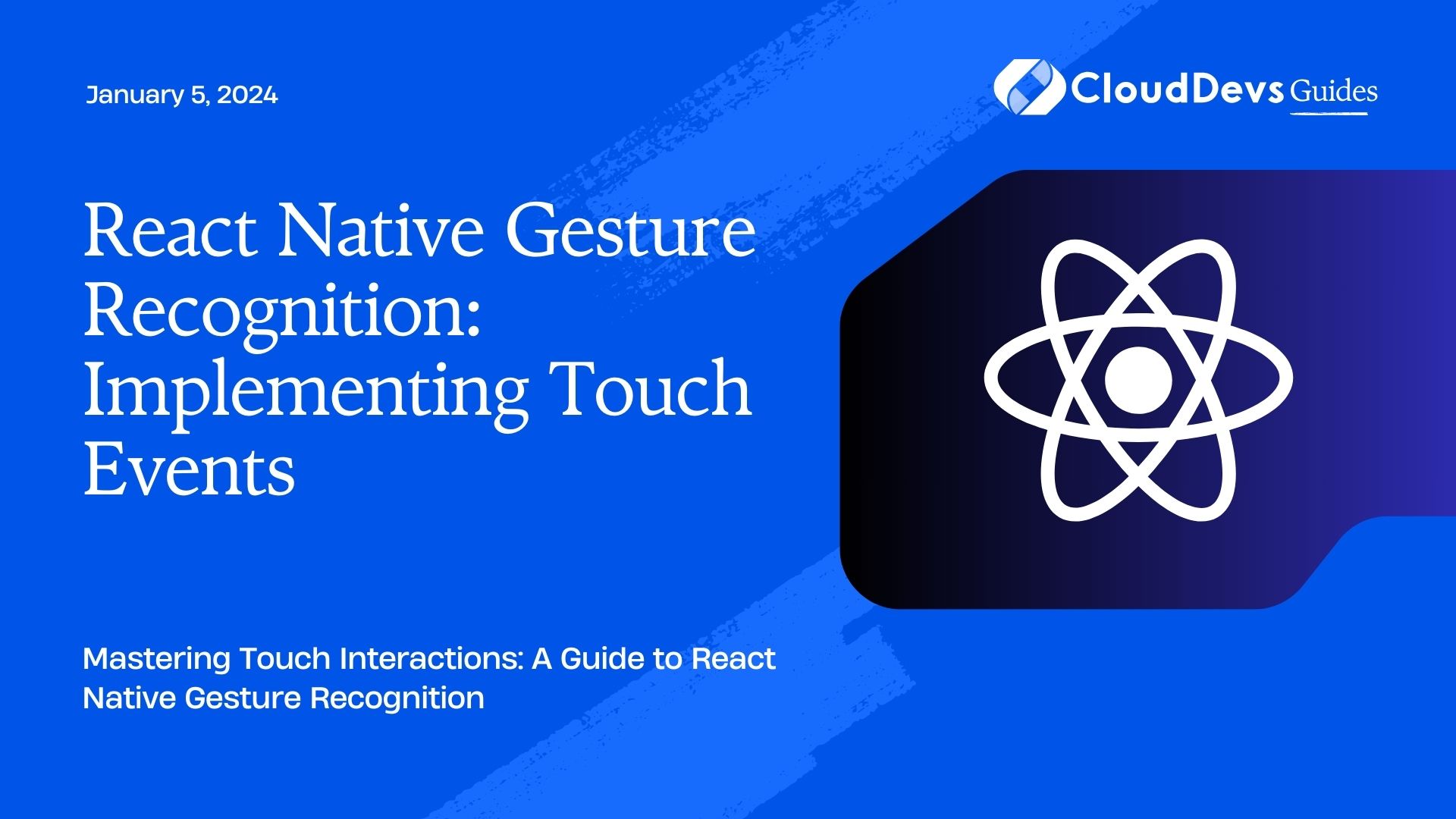 React Native Gesture Recognition: Implementing Touch Events