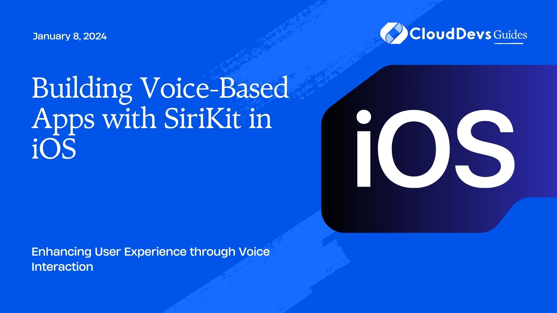 Building Voice-Based Apps with SiriKit in iOS