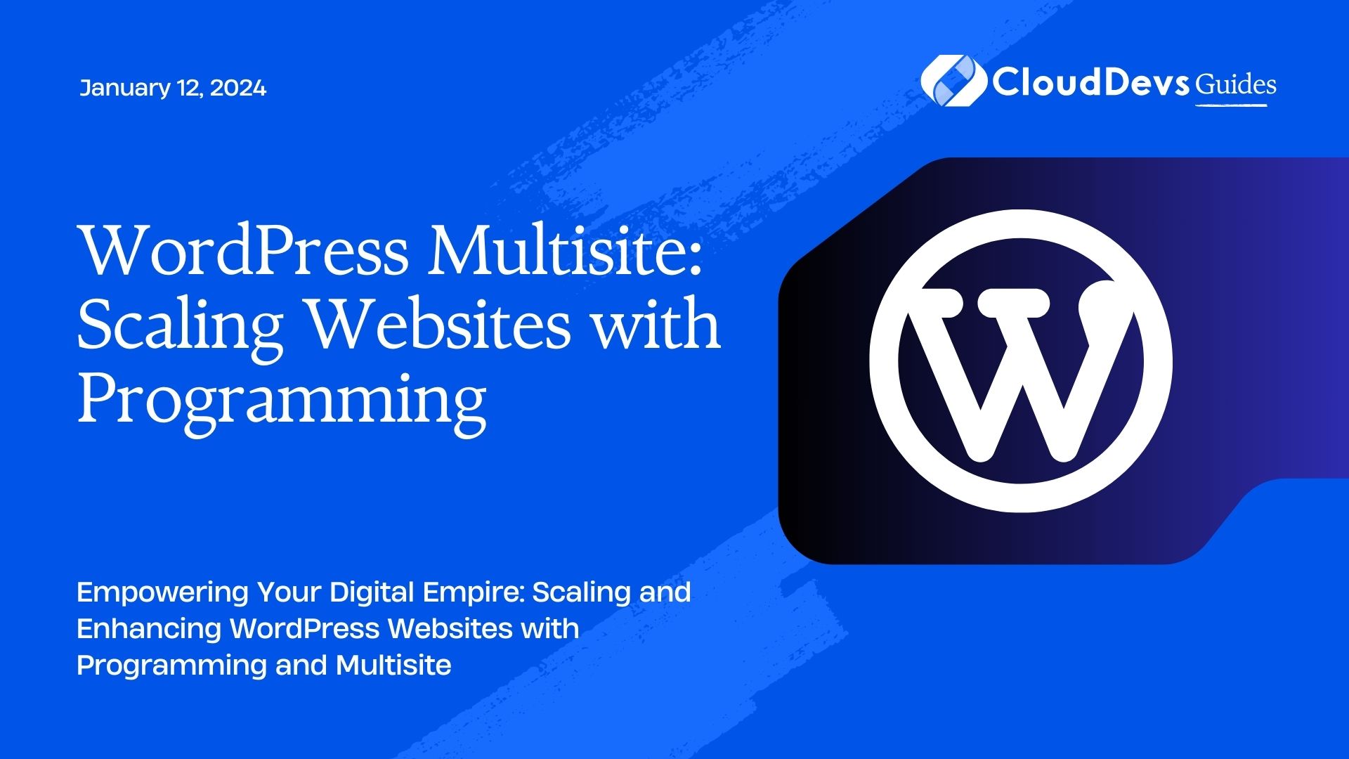 WordPress Multisite: Scaling Websites with Programming