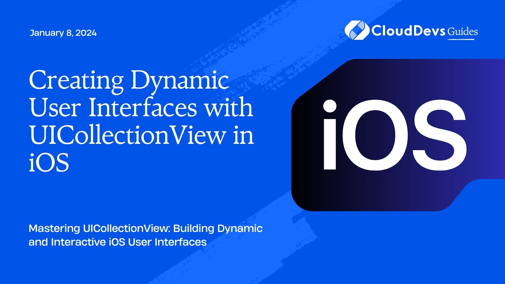 Creating Dynamic User Interfaces with UICollectionView in iOS
