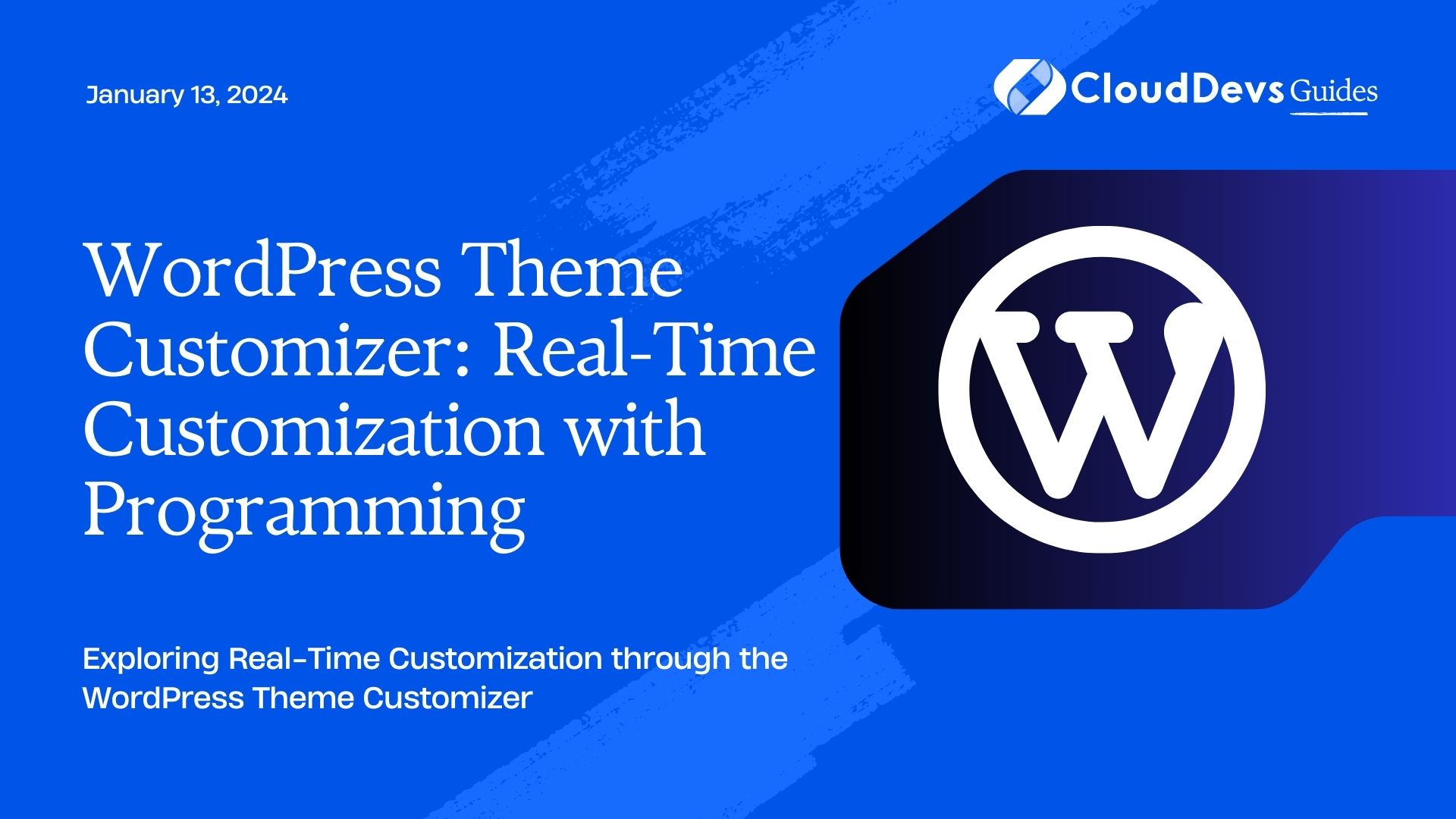 WordPress Theme Customizer: Real-Time Customization with Programming