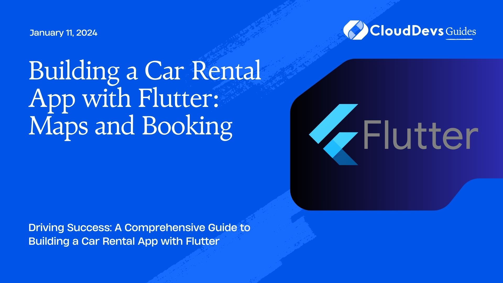 Building a Car Rental App with Flutter: Maps and Booking