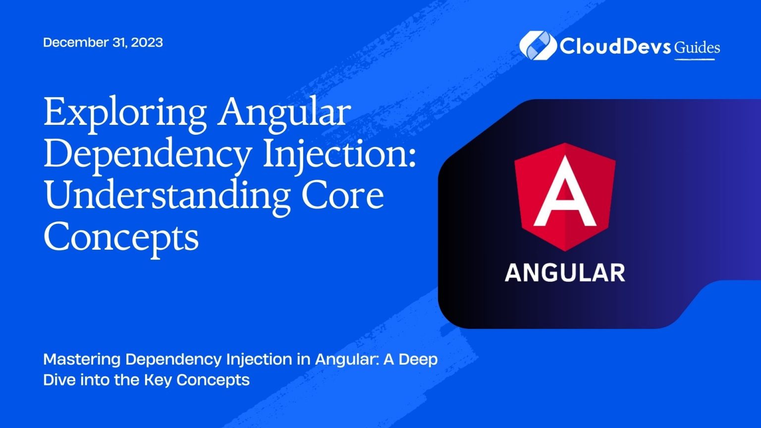 Exploring Angular Dependency Injection: Understanding Core Concepts