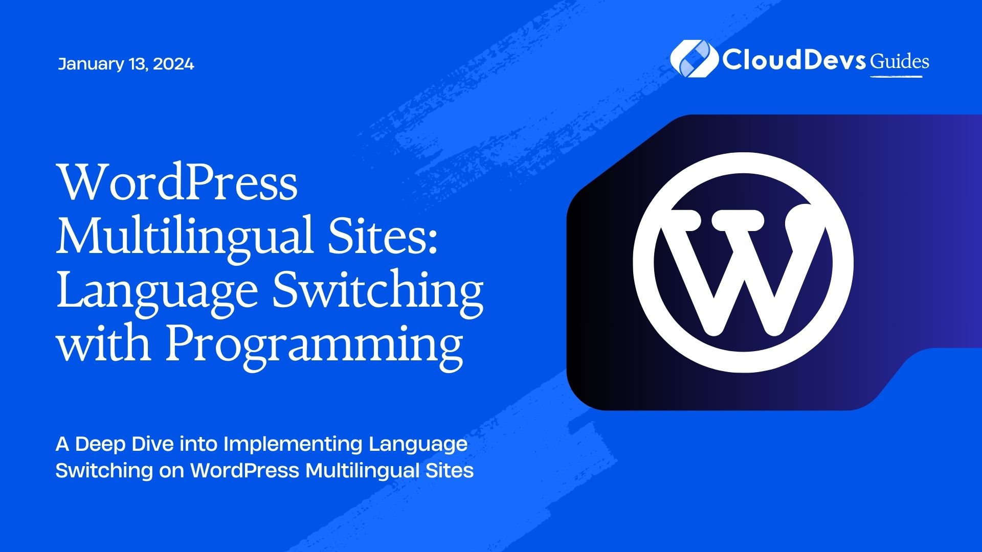 WordPress Multilingual Sites: Language Switching with Programming