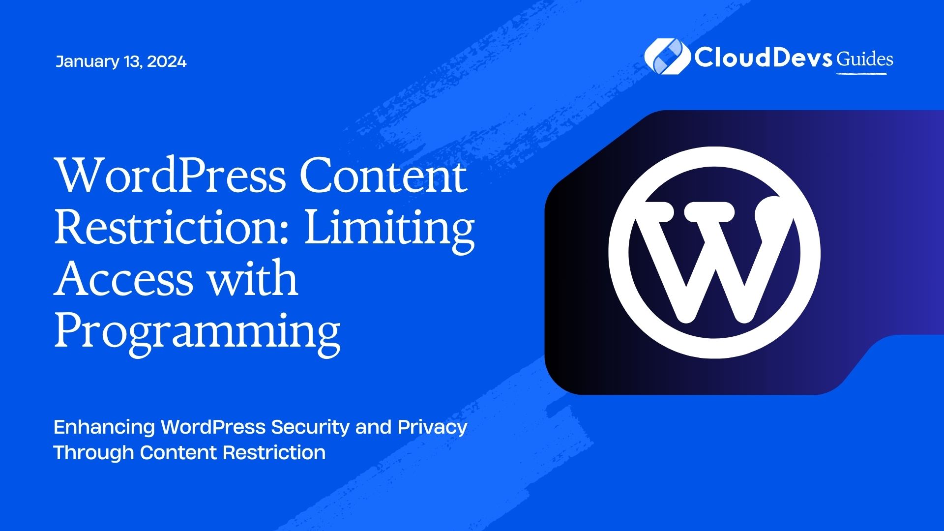 WordPress Content Restriction: Limiting Access with Programming