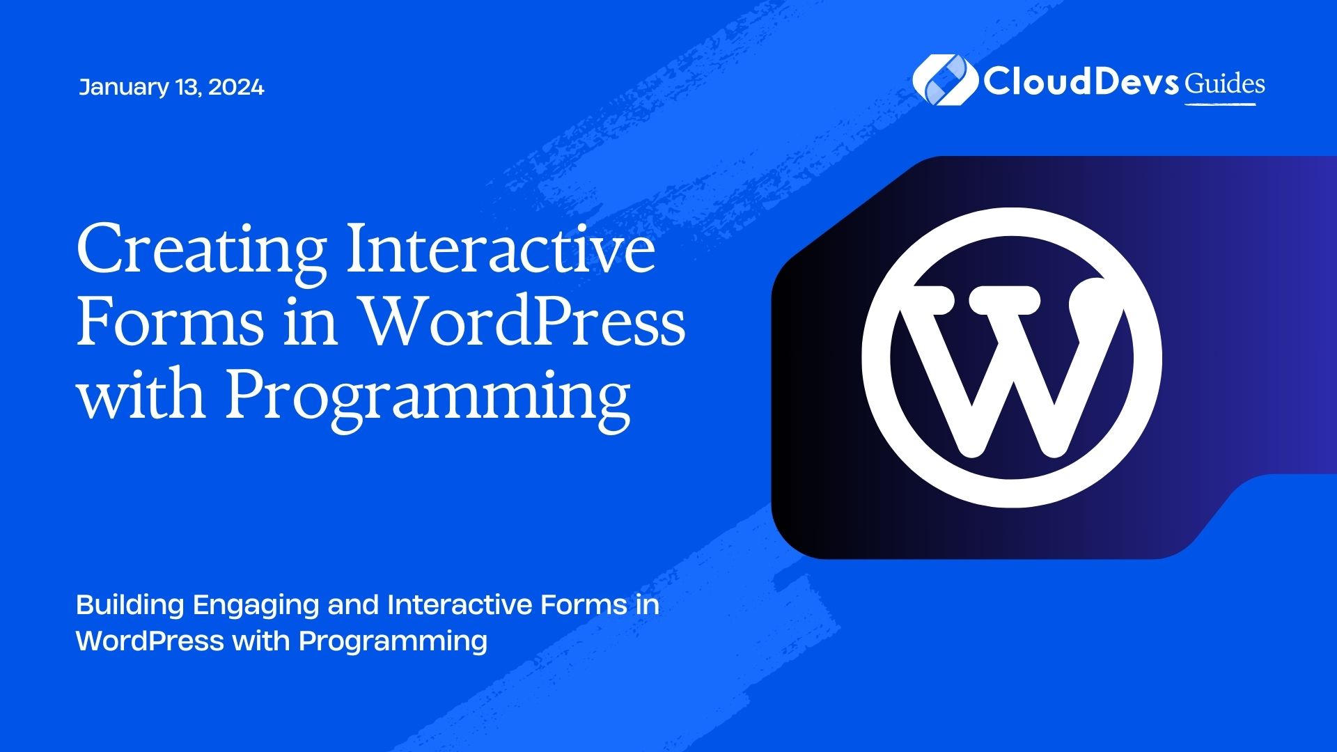 Creating Interactive Forms in WordPress with Programming