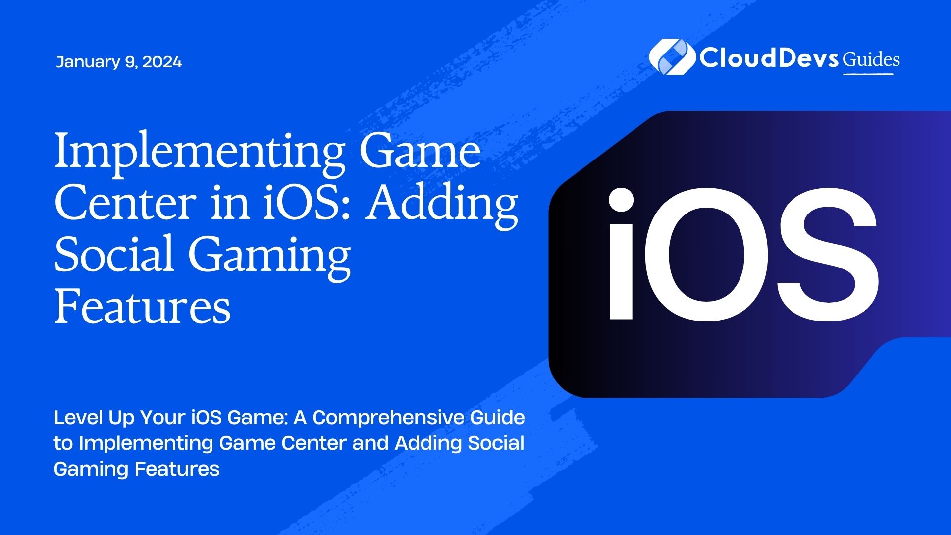 Implementing Game Center in iOS: Adding Social Gaming Features