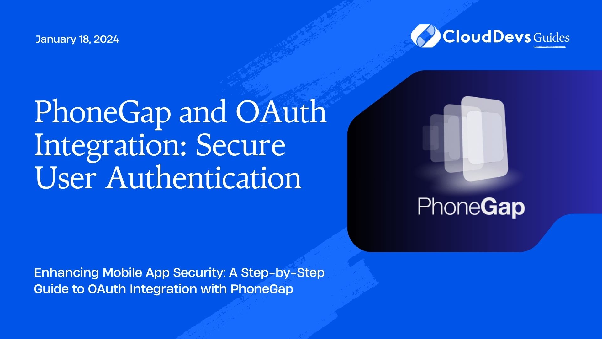 PhoneGap and OAuth Integration: Secure User Authentication