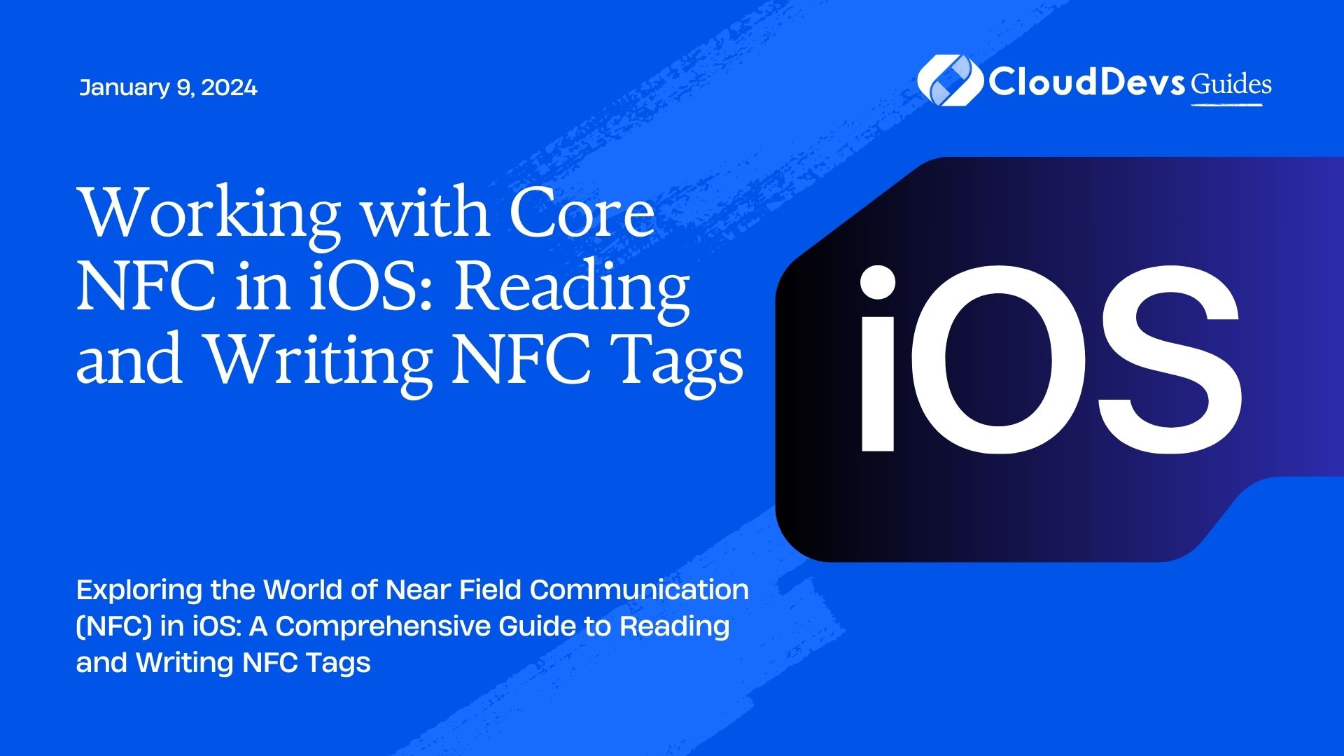 Working with Core NFC in iOS: Reading and Writing NFC Tags