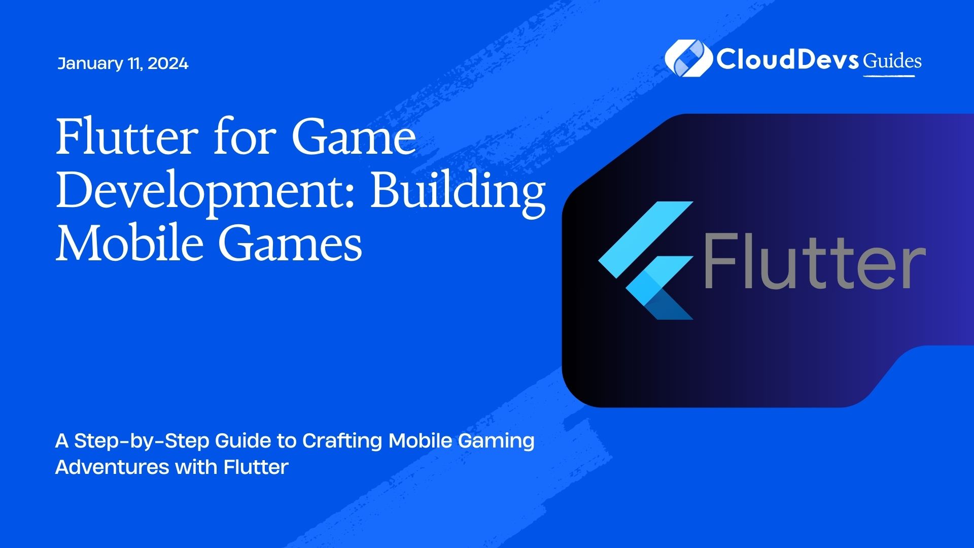 Flutter for Game Development: Building Mobile Games