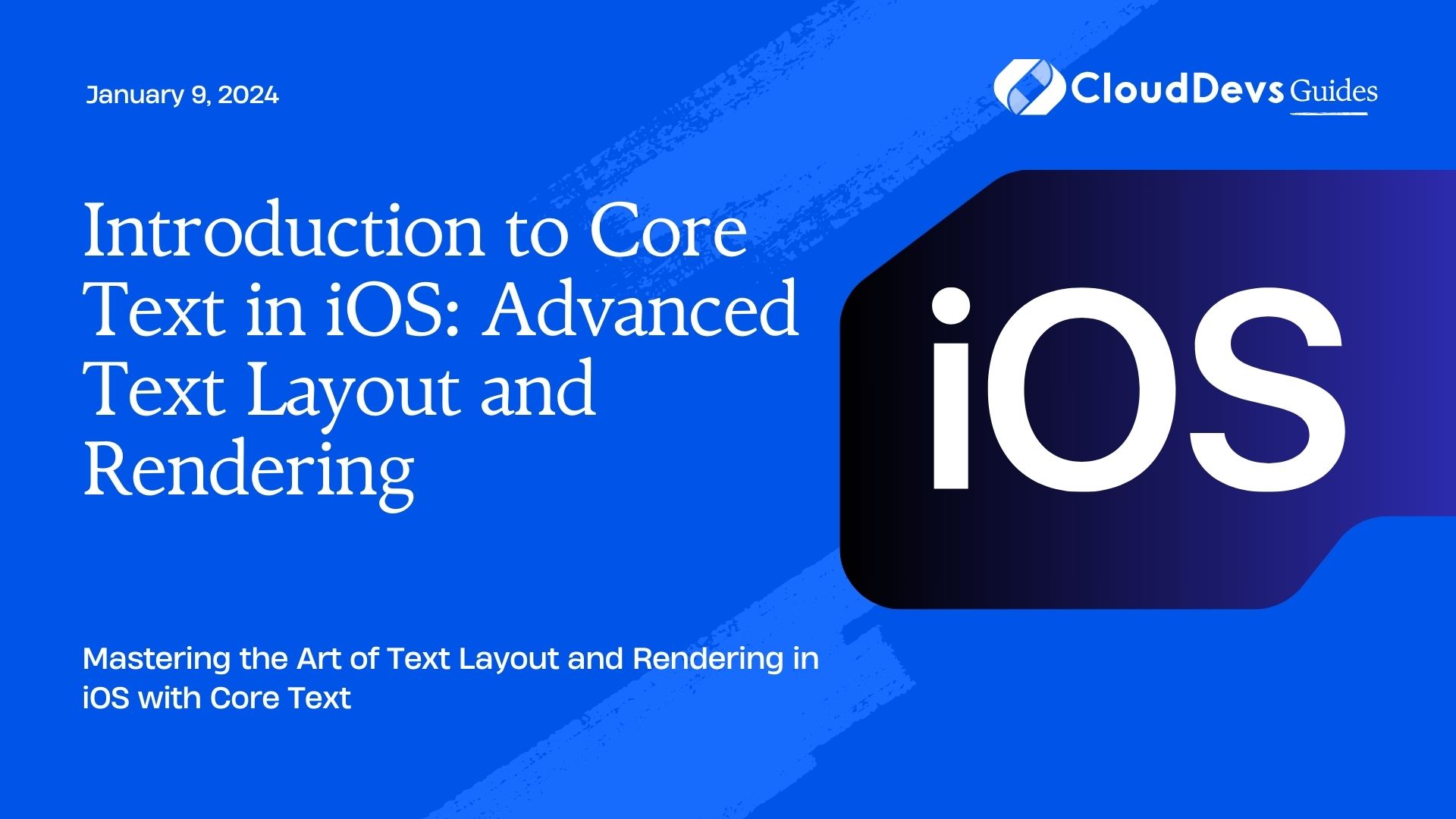 Introduction to Core Text in iOS: Advanced Text Layout and Rendering