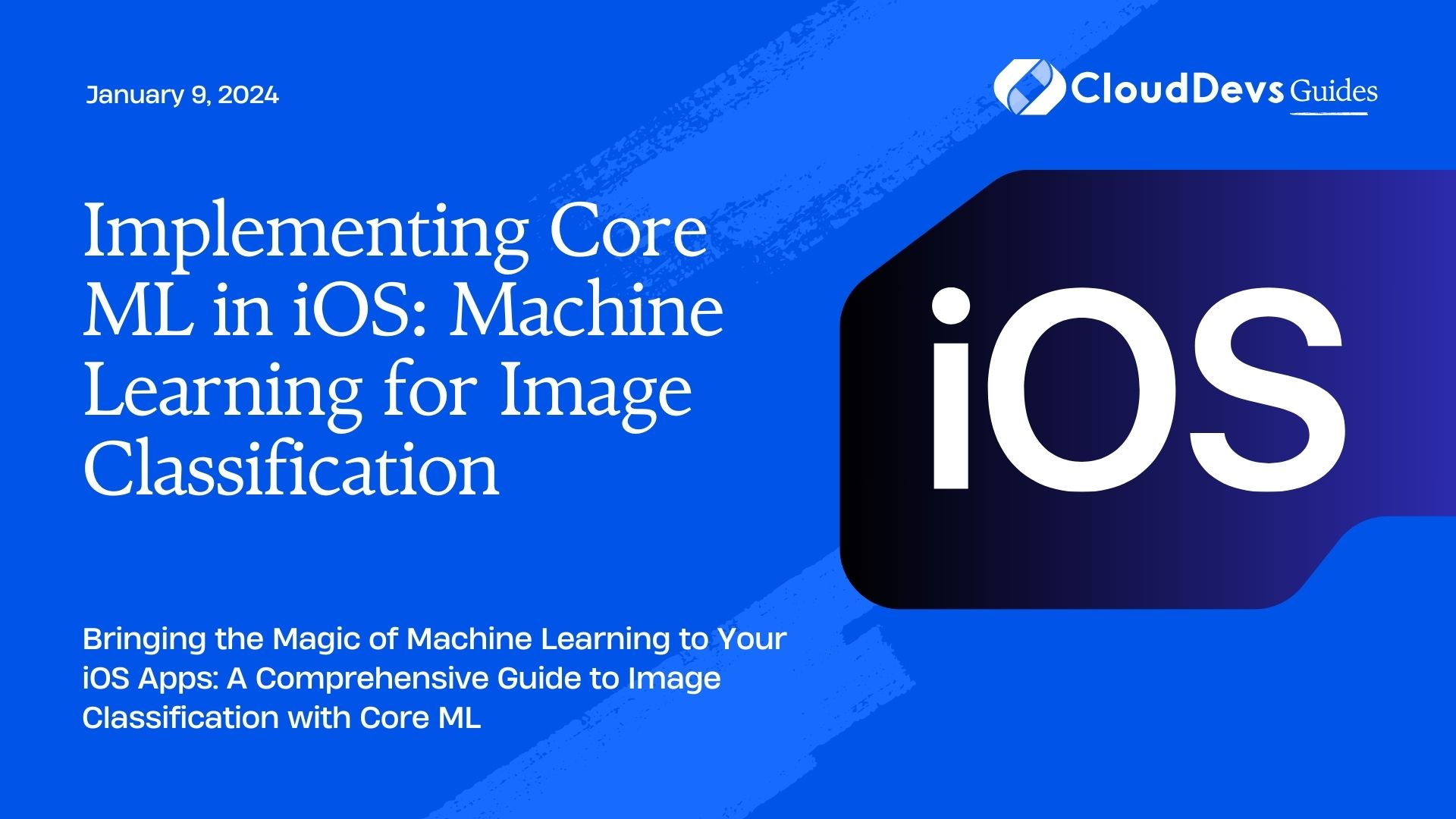 Implementing Core ML in iOS: Machine Learning for Image Classification