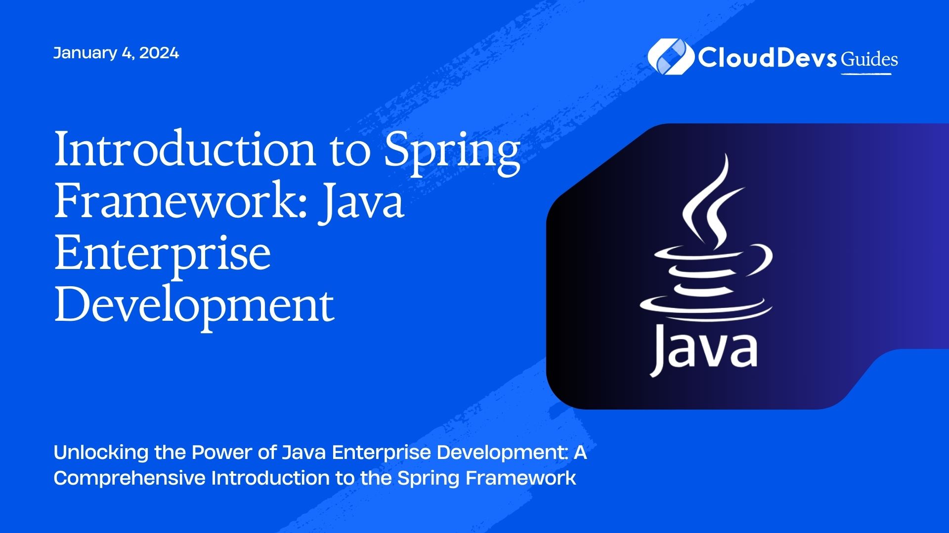 1. Introduction to Spring Framework