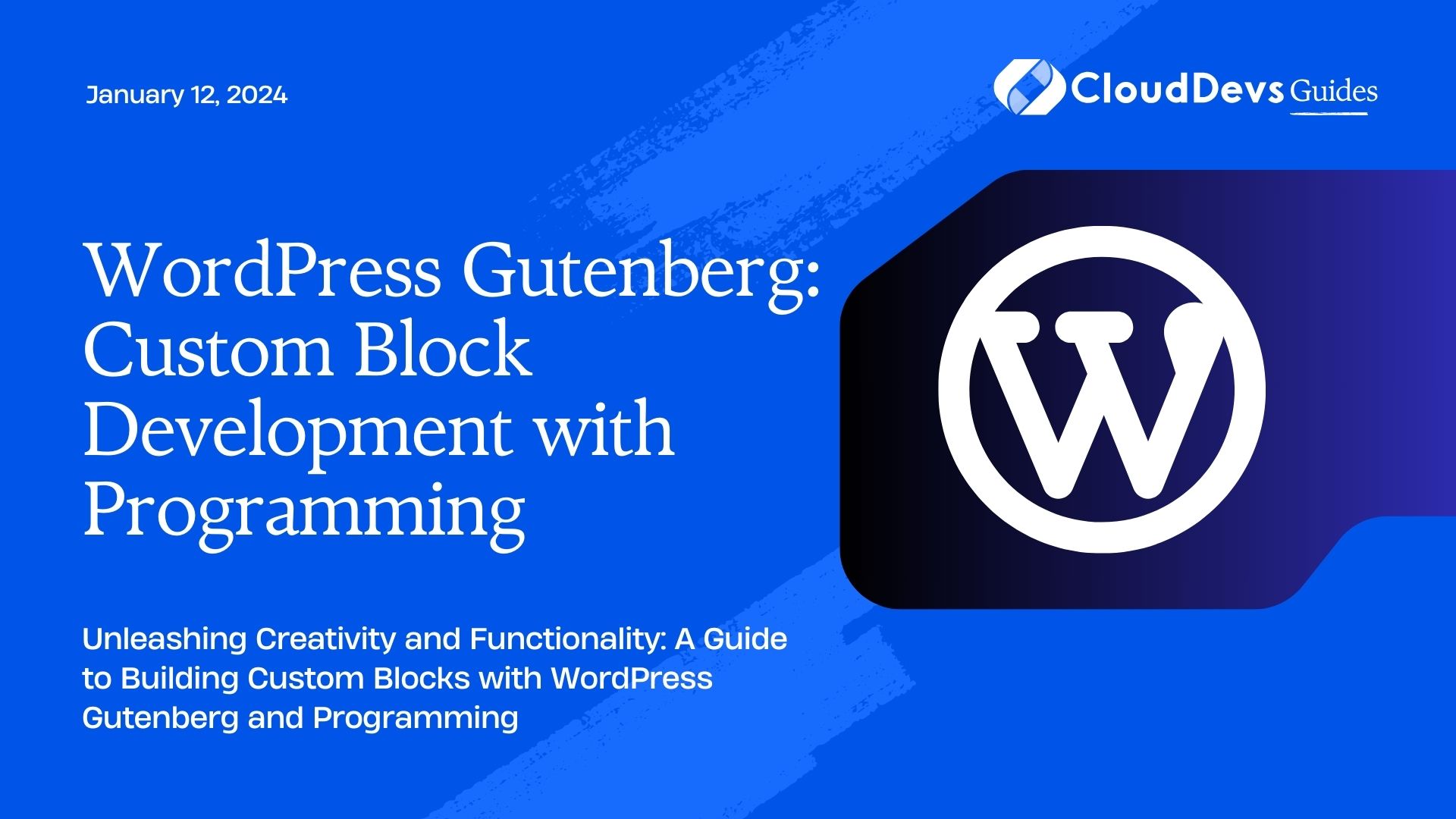 WordPress Gutenberg: Custom Block Development with Programming