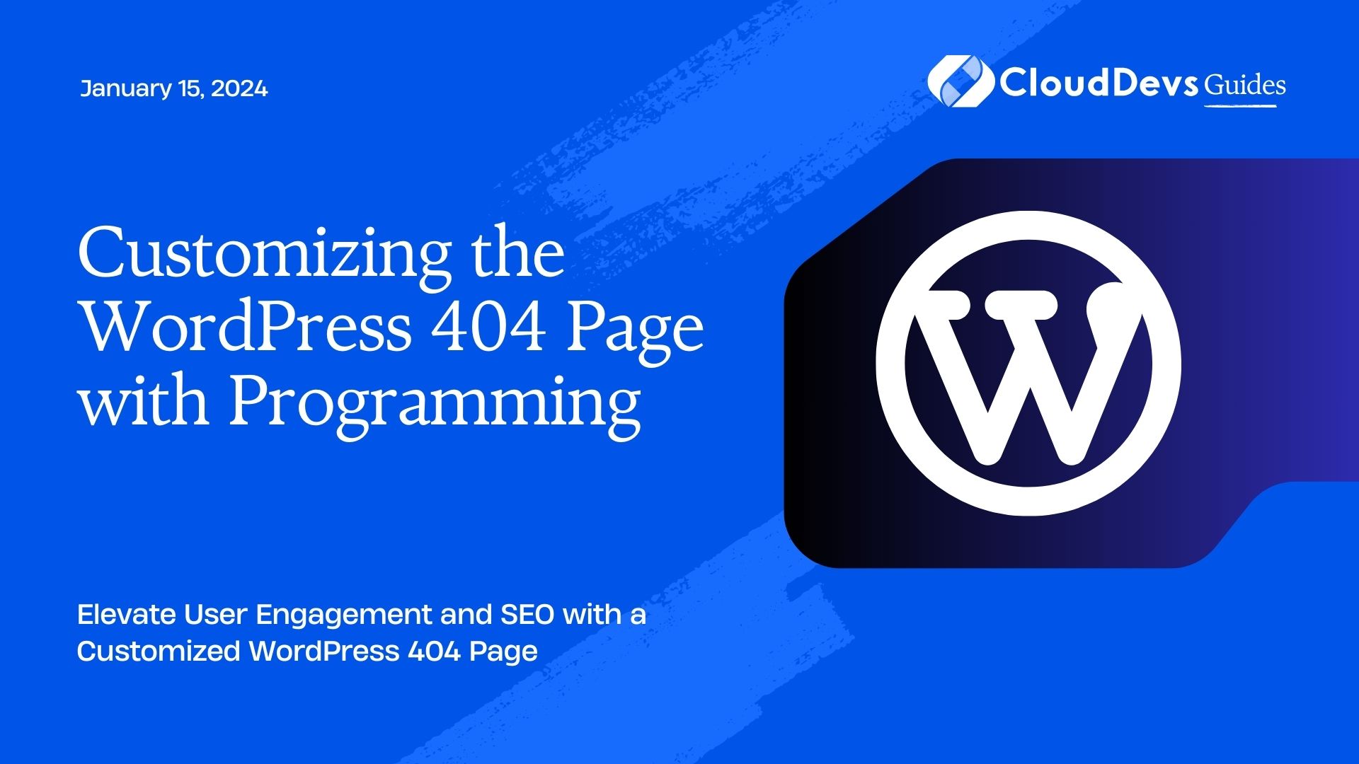 Customizing the WordPress 404 Page with Programming