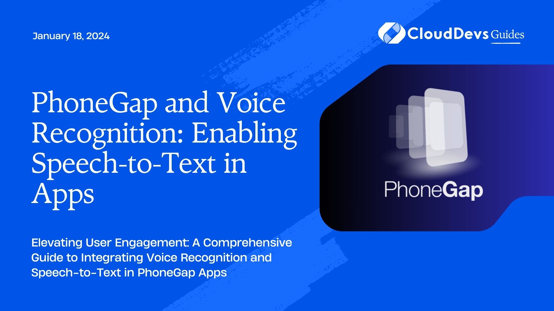 PhoneGap and Voice Recognition: Enabling Speech-to-Text in Apps