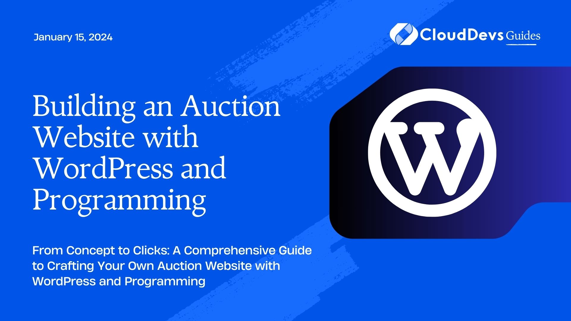 Building an Auction Website with WordPress and Programming
