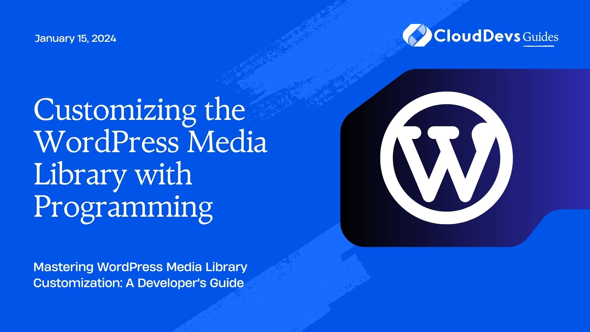 Customizing the WordPress Media Library with Programming