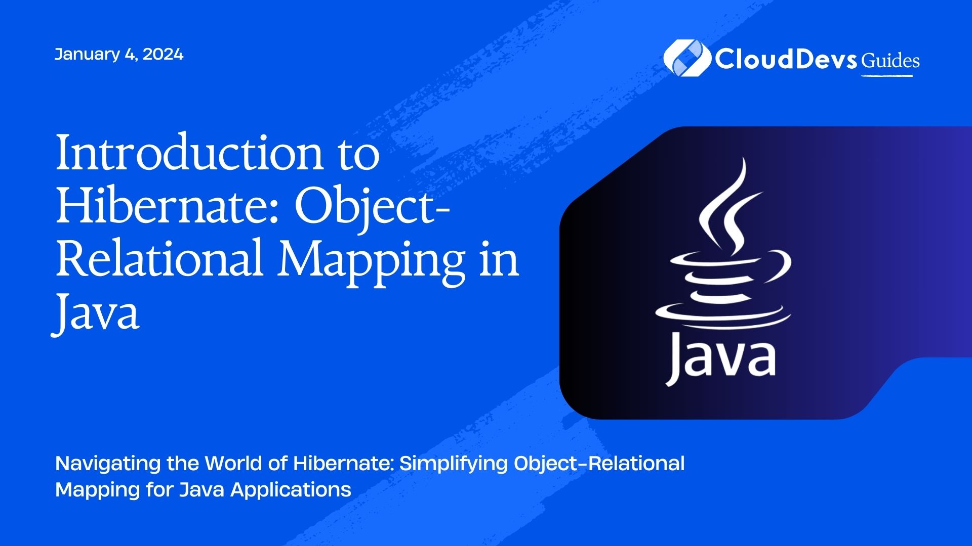 Java hibernate store mapping