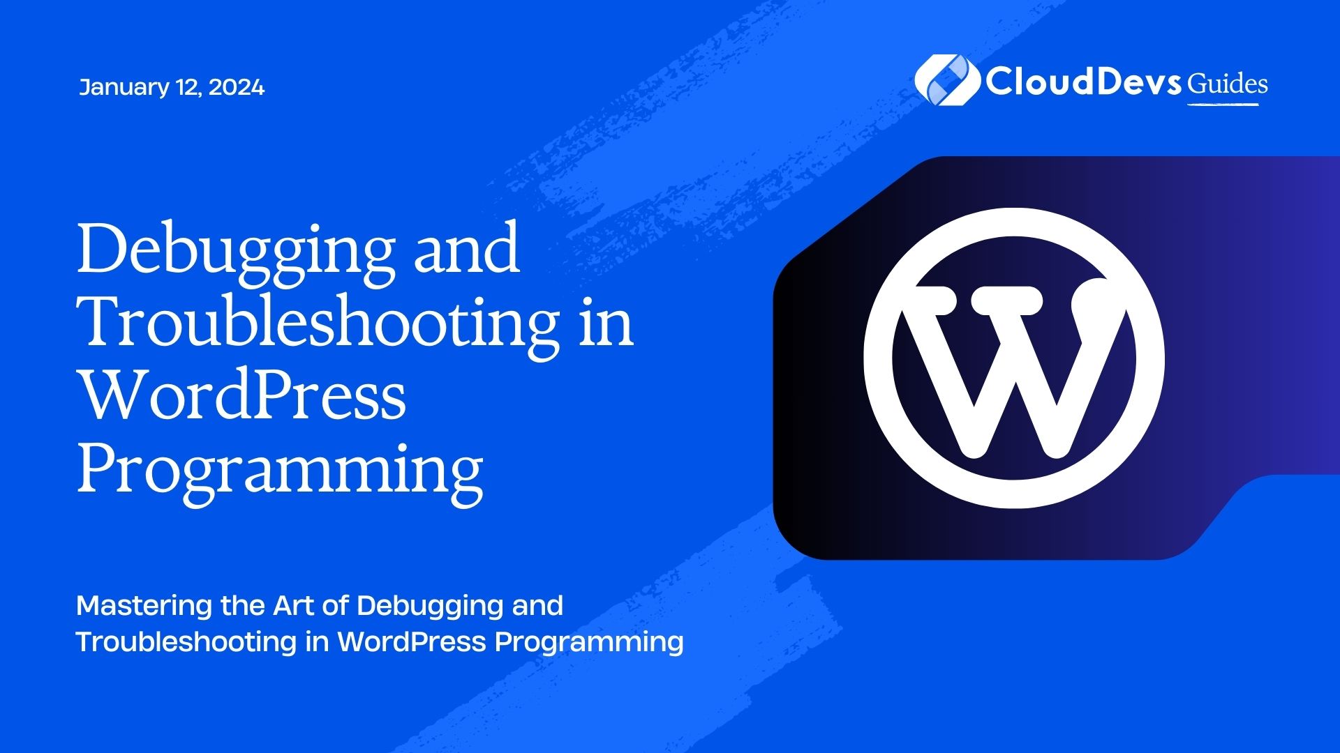 Debugging and Troubleshooting in WordPress Programming