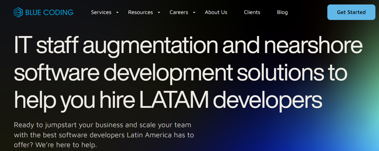 Blue Coding: Unleashing Latin American Development Brilliance
