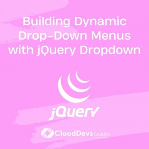 Building Dynamic Drop-Down Menus with jQuery Dropdown