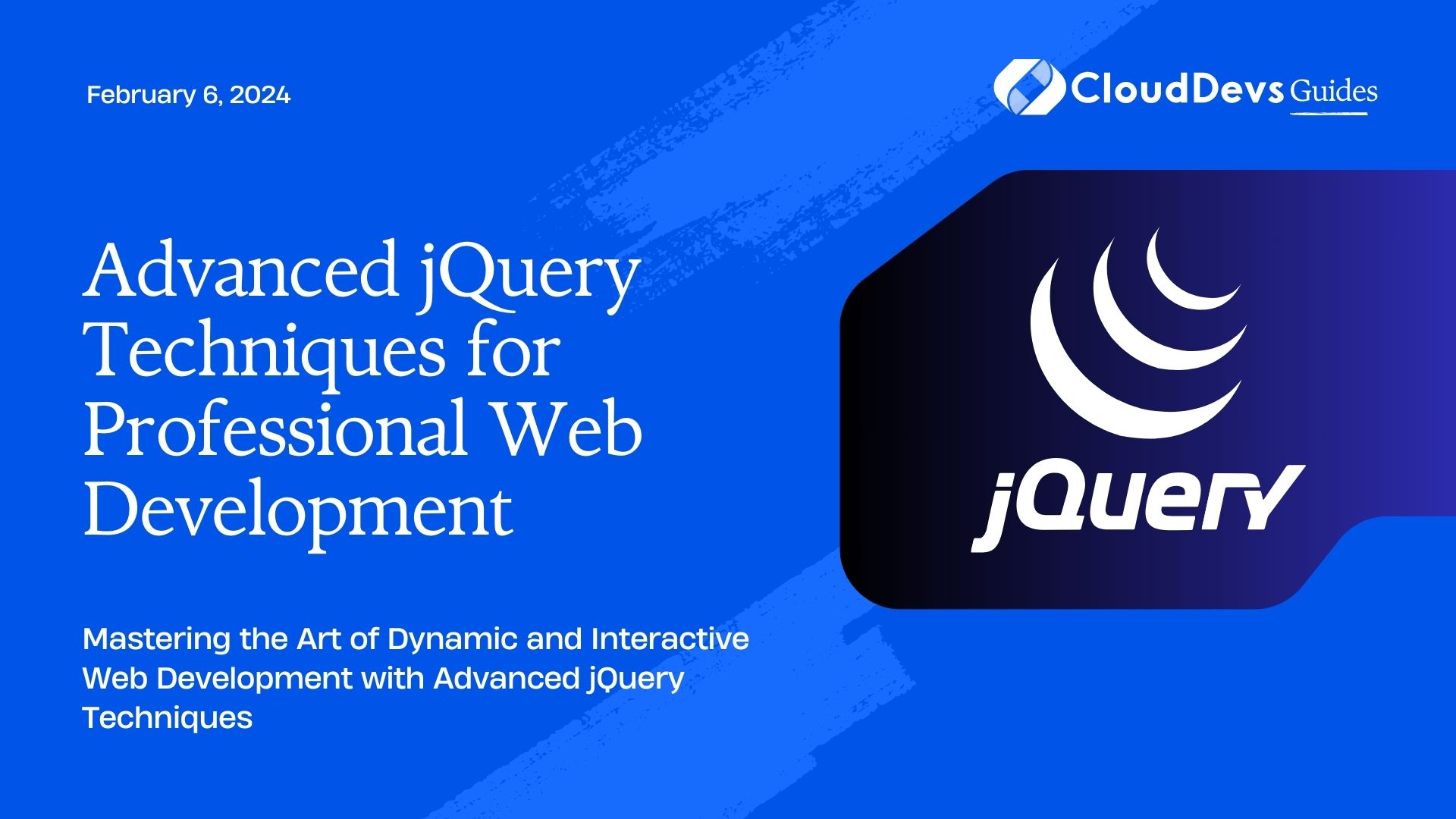 Advanced jQuery Techniques for Professional Web Development
