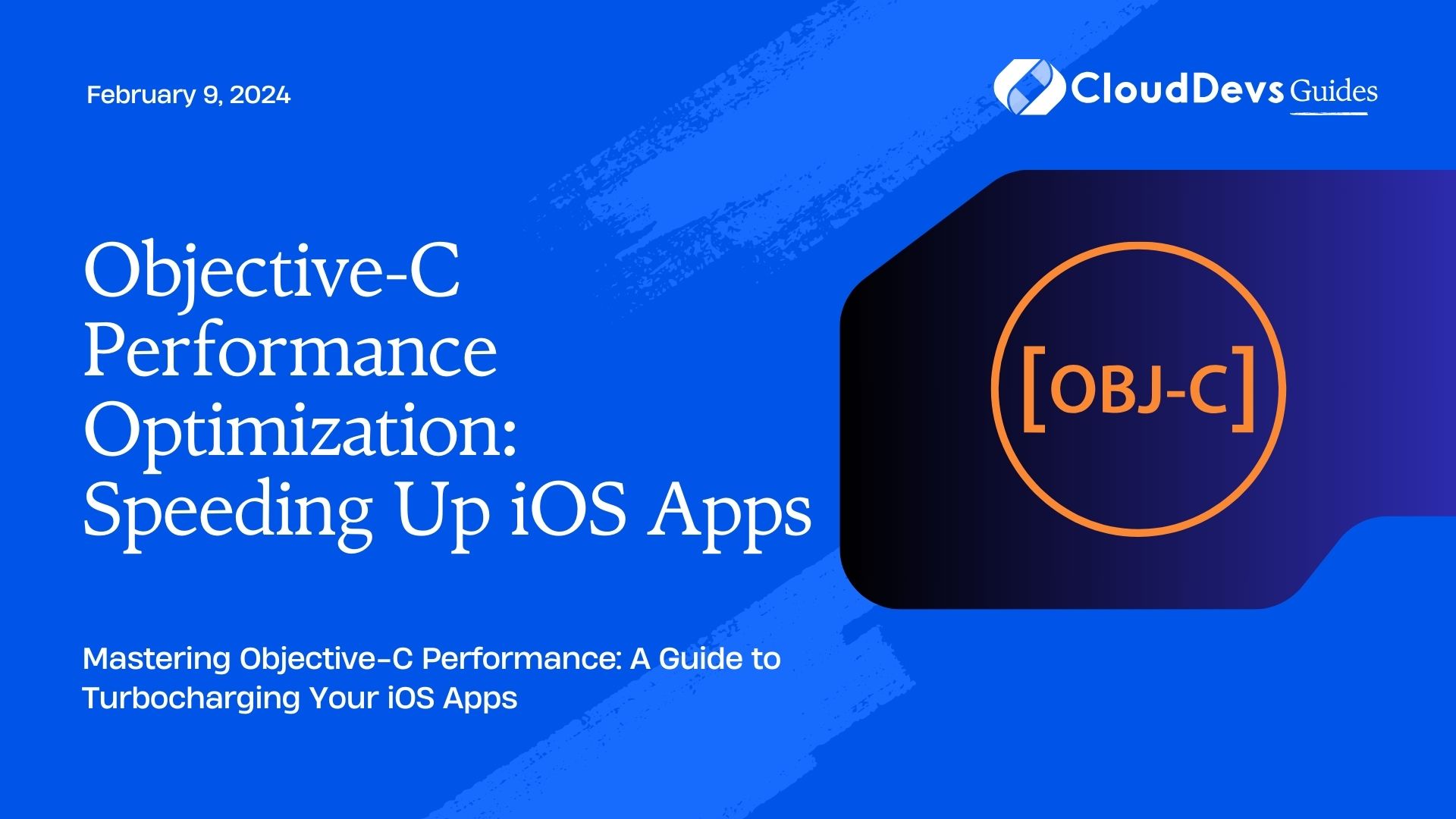 Objective-C Performance Optimization: Speeding Up iOS Apps