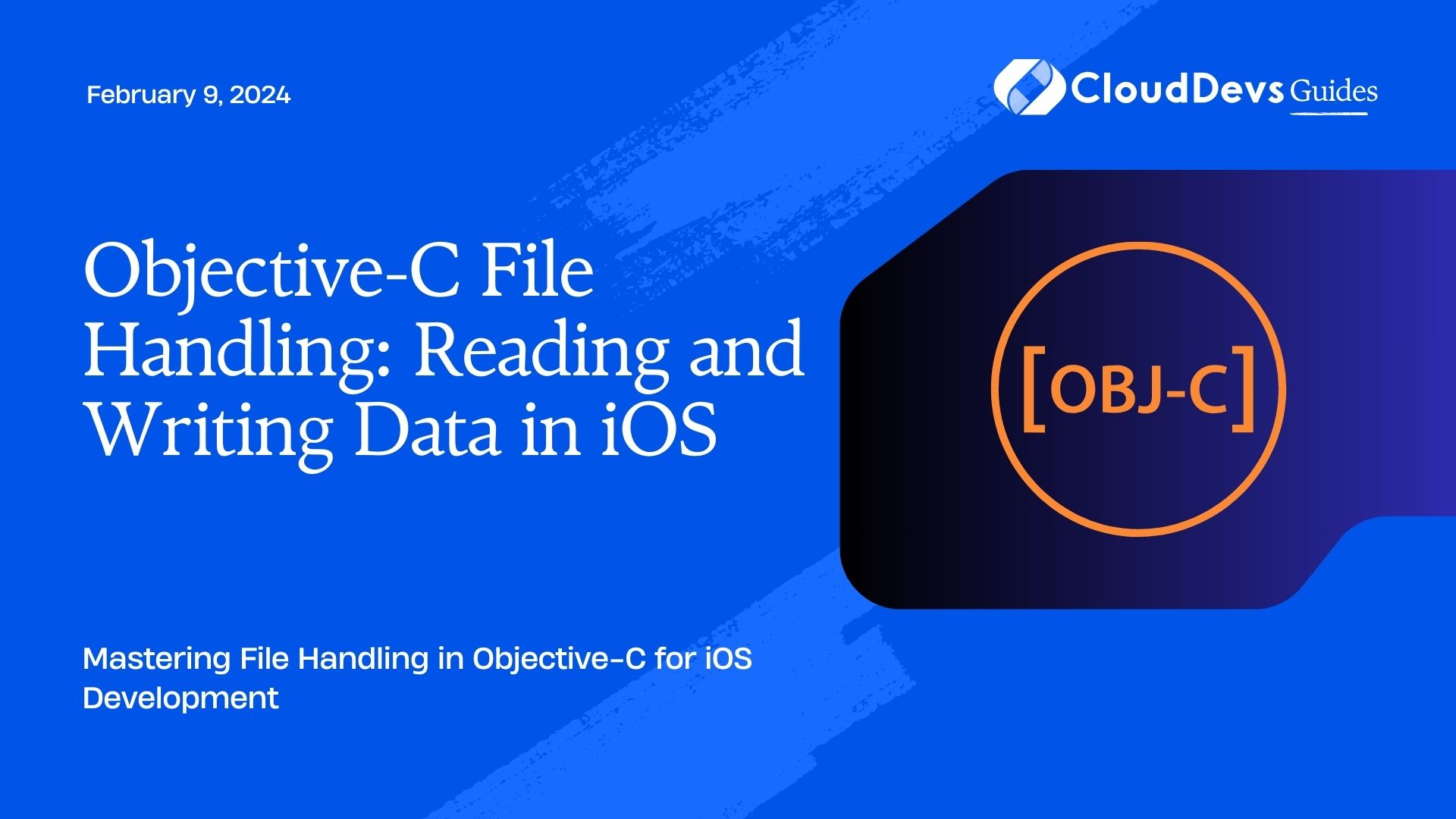 Objective-C File Handling: Reading and Writing Data in iOS