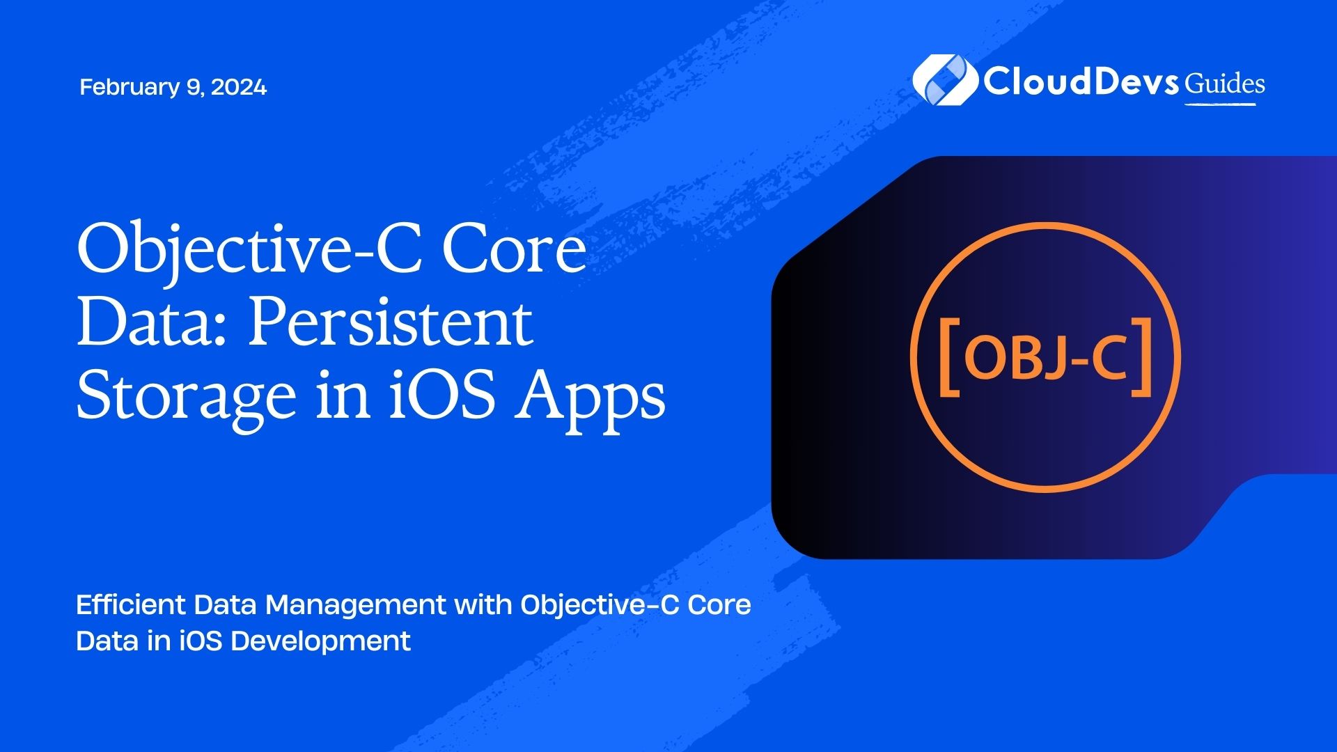 Objective-C Core Data: Persistent Storage in iOS Apps