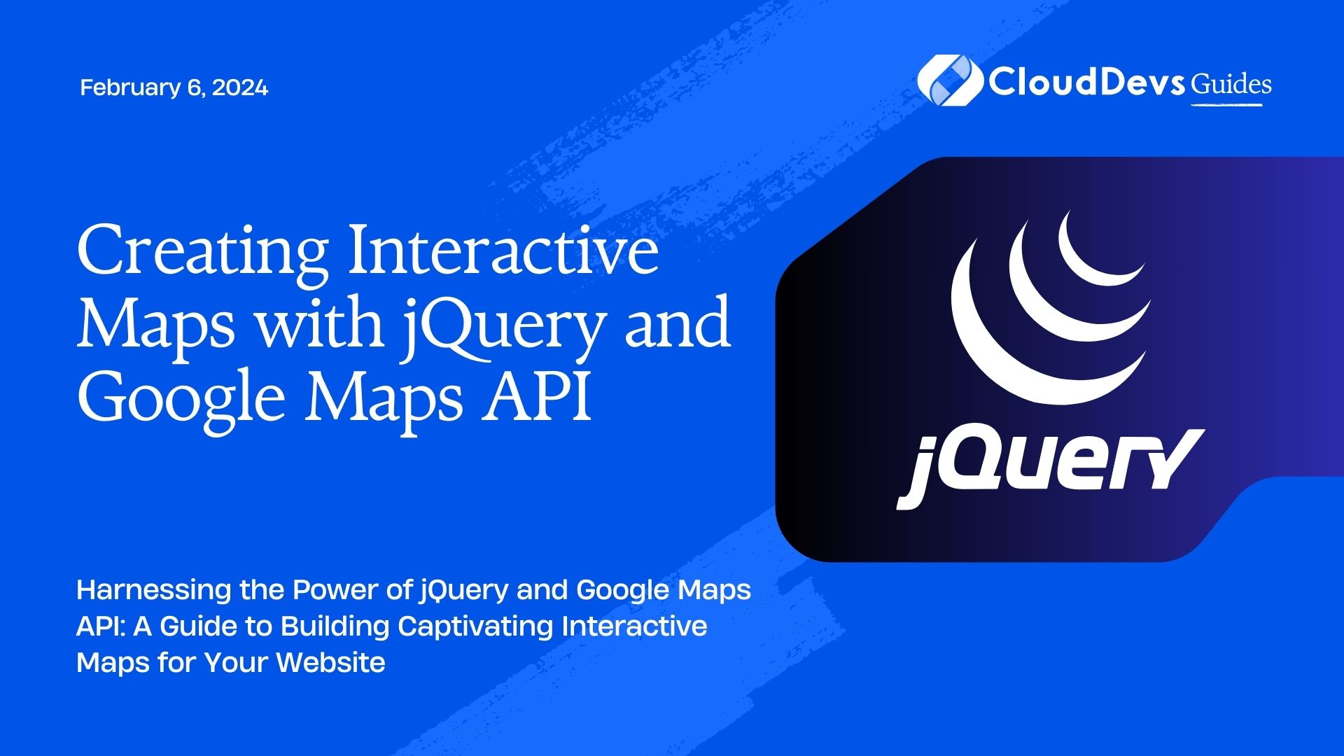 Creating Interactive Maps with jQuery and Google Maps API