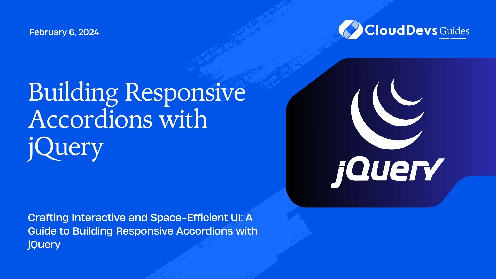 Building Responsive Accordions with jQuery