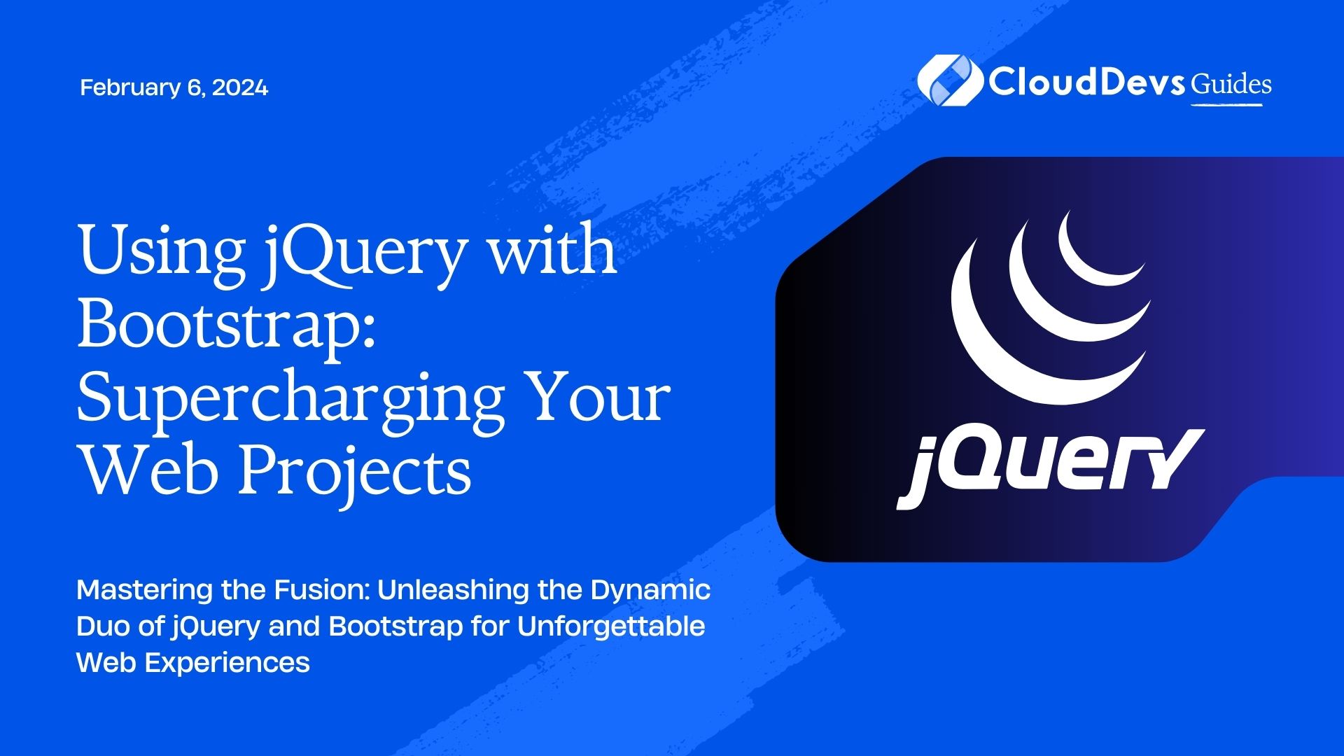 Using jQuery with Bootstrap: Supercharging Your Web Projects