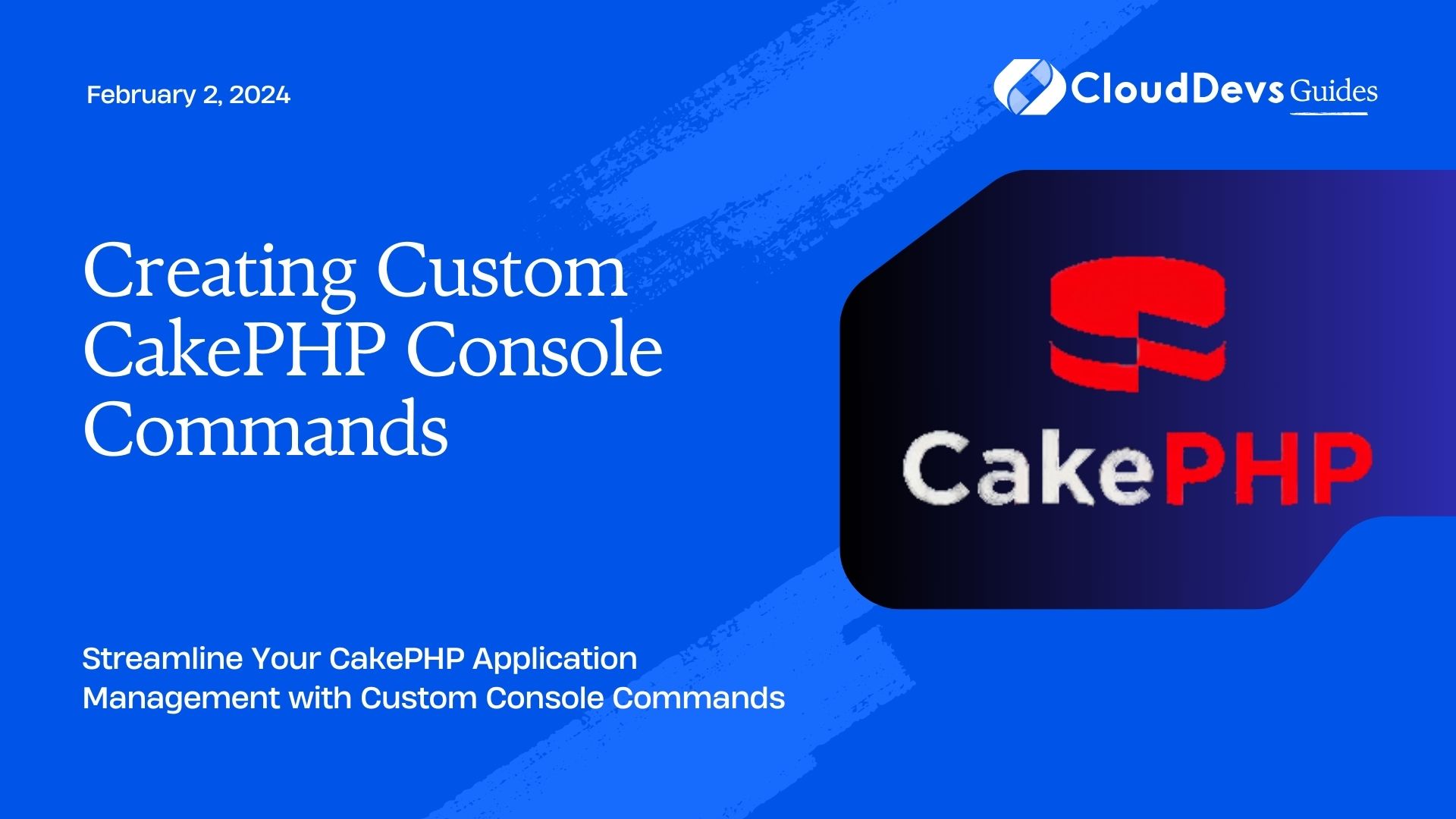 Creating Custom CakePHP Console Commands