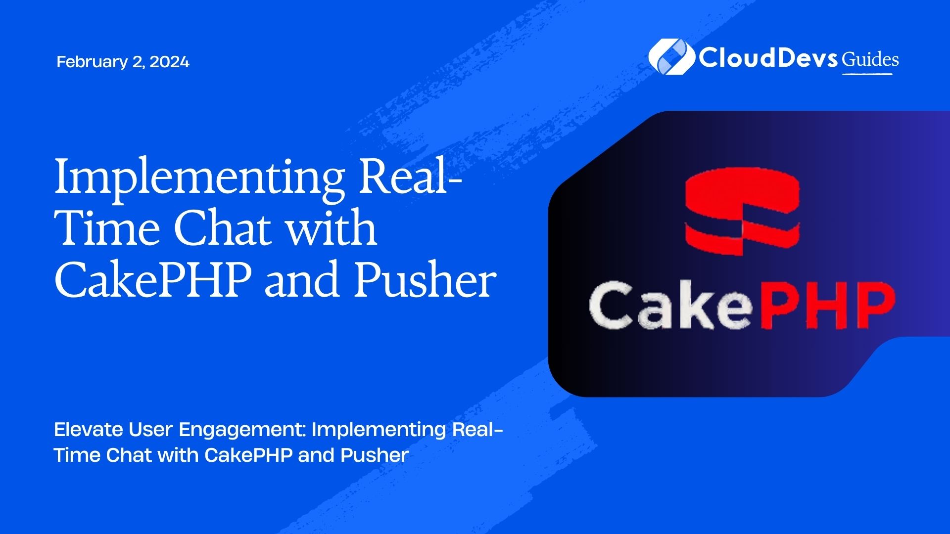 Implementing Real-Time Chat with CakePHP and Pusher