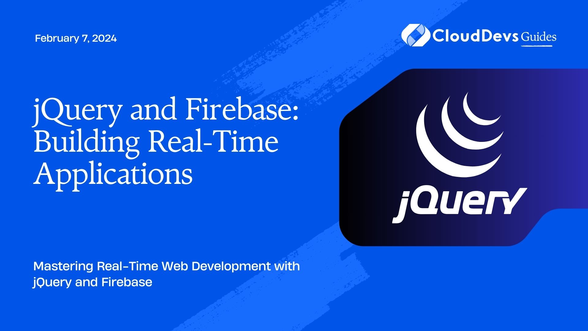 jQuery and Firebase: Building Real-Time Applications
