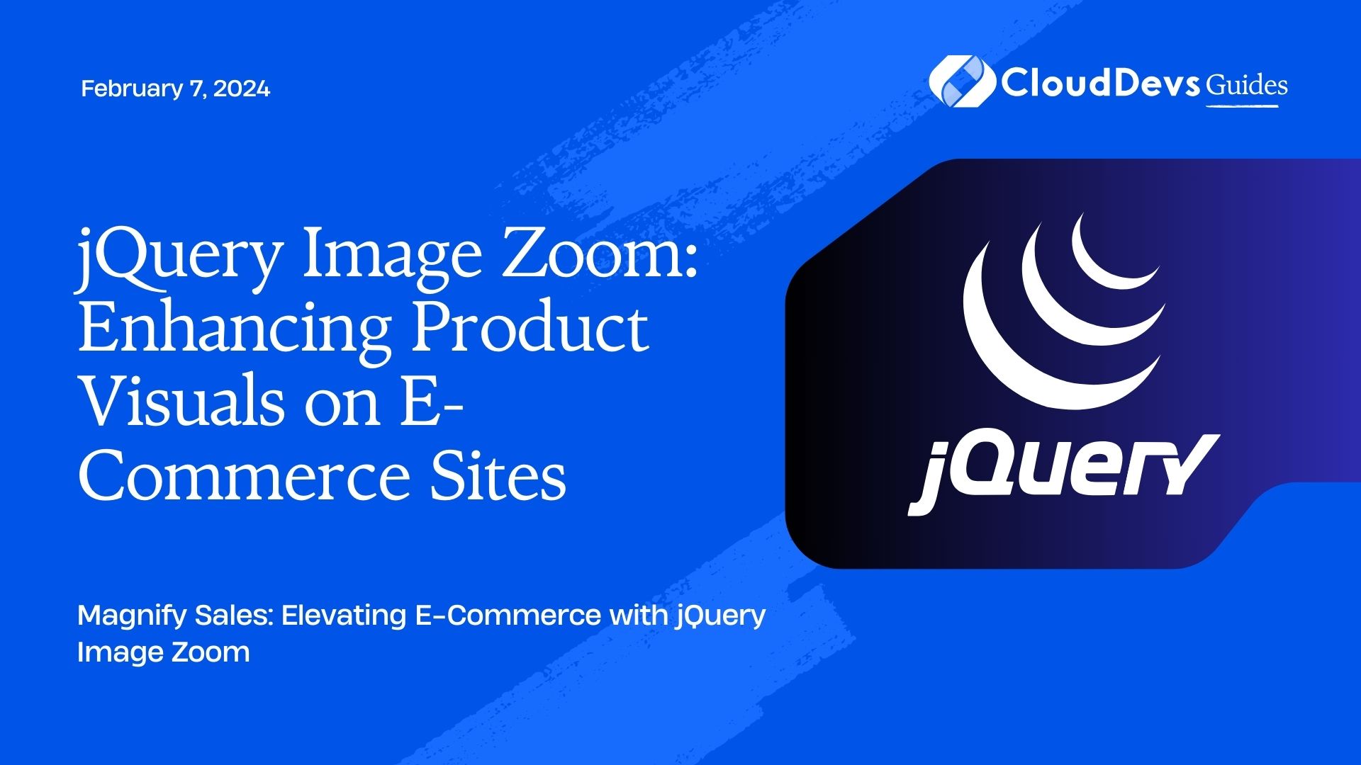 jQuery Image Zoom: Enhancing Product Visuals on E-Commerce Sites